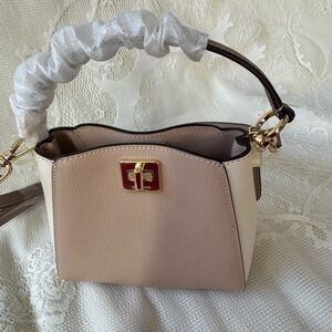 New Kate Spade Color Block leather Mini Handbag.